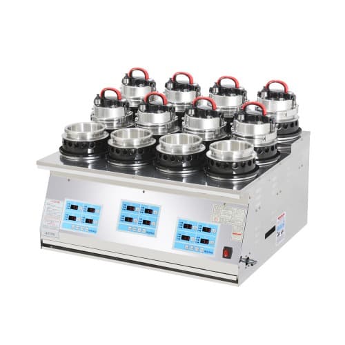 밥돌이킹 12구(3열) - 압력형(스텐)